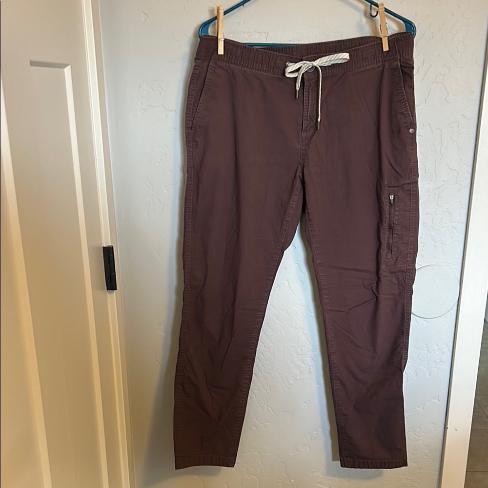 Women's Drawstring Utility Pants - Brown